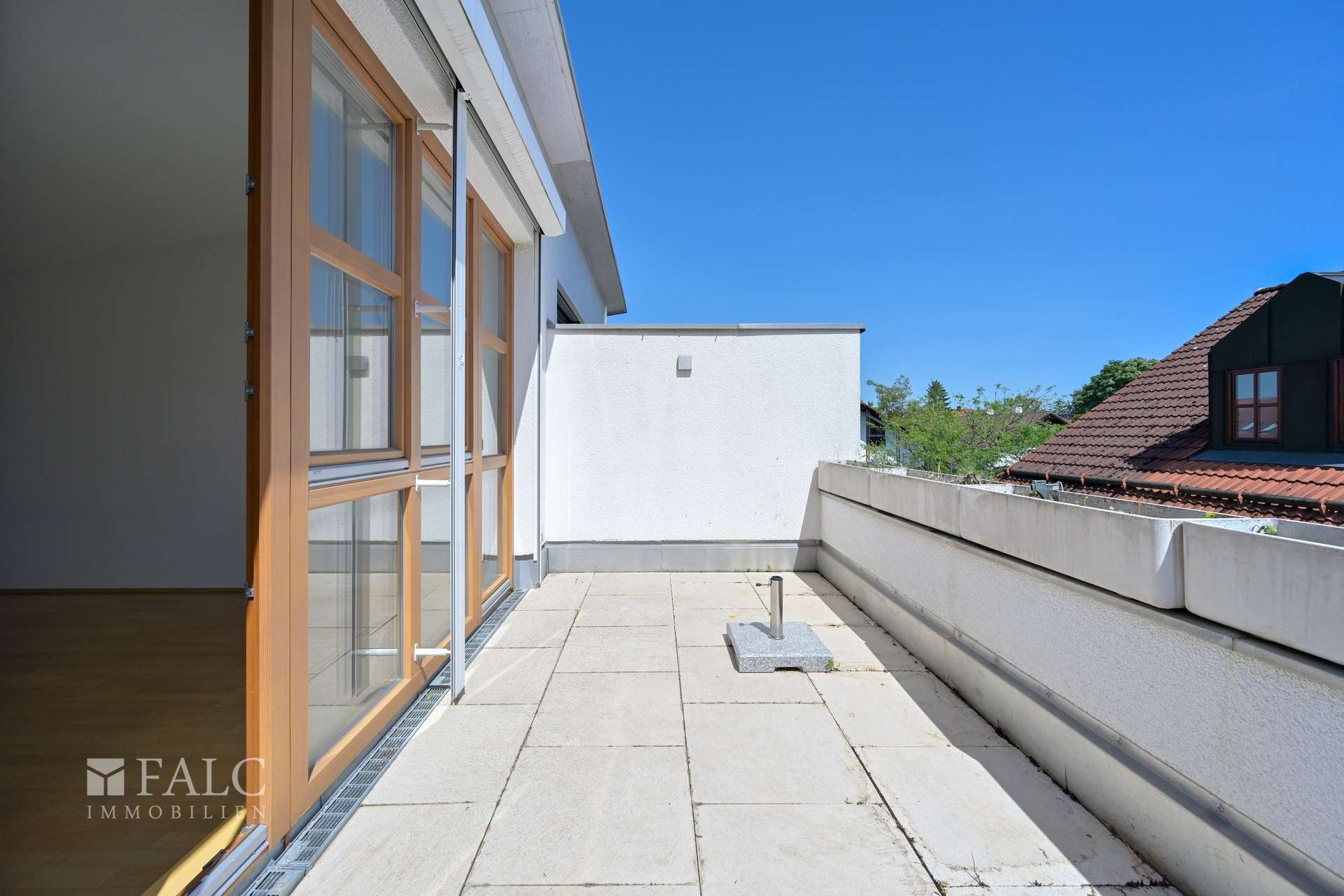 Dachterrasse gerade
